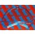 tellerglas blauw Ludix
